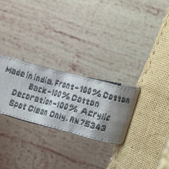 The Farmhouse by Rachel Ashwell Easter Bunny Rabbit Table Runner Tassels 16x90" - Picture 11 of 16